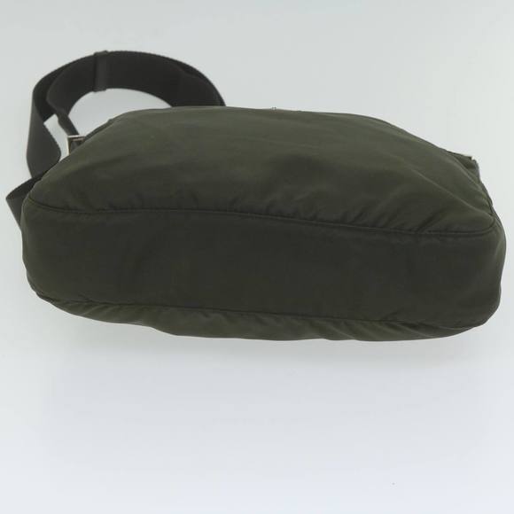 PRADA Shoulder Bag Nylon Khaki Auth 62330 - Picture 9 of 16